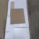 Sauder Miscellaneous Tall Storage Cabinet, Kitchen Pantry, Single Door with Adjustable Shelves, White Finish