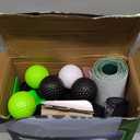 Upgraded Kids Toy Golf Set with Dinosaur Automatic Golf Returner, Led Light Up Night Golf Balls, 3 Clubs, Putting Mat, 3-8 Toddler Mini Golf Games, Indoor Outdoor Sports Toys for Boys Girls (Black)