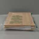 BMOSU Corner Bread Box for Kitchen Countertop Double Layer Bamboo Wooden Bread box Large Capacity Bread Storage Bin(Natural, Medium)