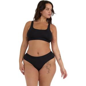 Organic Basics Women's Soft Touch Brief Underwear (Black)