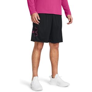 Under Armour Men's Tech Graphic Shorts (Medium, (019) Black / / Astro Pink)