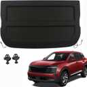 Marretoo for 2025 2026 Nissan Kicks Cargo Cover for 2026 Kicks Accessories Rear Trunk Shade Non-Retractable Trunk Cover Rear Parcel Shelf Finisher(NOT for Kicks Play)