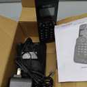 Ornin D1005 Cordless Phone for Home and Office, Caller ID, Speakerphone, Rubber Oil Injection(Single Pack, Black)