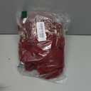 Mr. Pen- Small Christmas Tree Skirt, 24", Red Knitted Christmas Skirt Tree, Xmas Tree Skirt