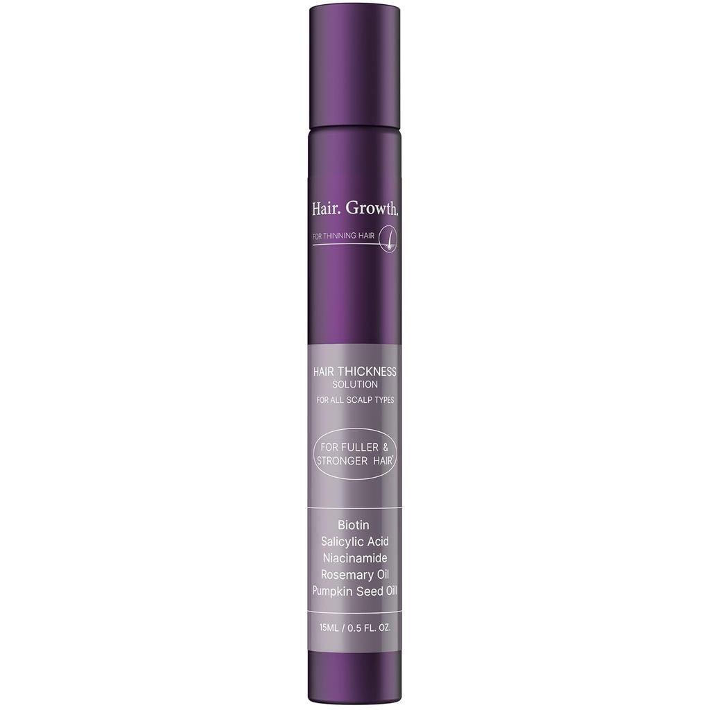 Hair growth serum helps reduce hair loss