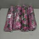 4 x capirosa Artificial Flowers for Outdoors Fake Fuchsia Bougainvillea Hanging Flower Decoration, 2Pcs Realistic Faux Silk Plants Long Trailing Vines, Spring Decor for Porch Patio Balcony Planter Yard