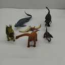 Realistic Plastic Dinosaur Figurines Lifelike Simulation for Creative Play Dino Models