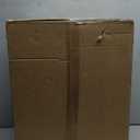 Dcolora Undermount Bathroom Sink Rectangle 18"x14" White Porcelain Ceramic Rectangular Vessel Sink Under Counter Lavatory Vanity Bath Sink Bowl Basin With Overflow