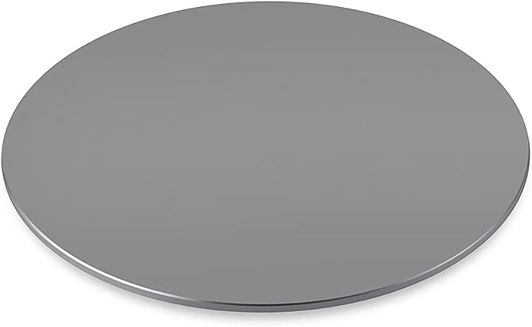 360 Rotation Monitor Stand, Grey Aluminum Alloy, Wide Compatibility for iMac, Laptop, Potted Plants, Arts & Crafts and More