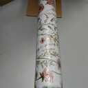 Floral Shelf and Drawer Liner for Kitchen Cabinets,24IN x 10FT Non-Adhesive and Strong Non-Slip Cabinet Drawer Liners for Kitchen Shelf, Waterproof Cupboard Liners,Easy to Clean, 23.6"W x 118.1"L