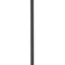 SAMTEEN 10-Inch Black Schoolhouse Pendant Light with White Glass Shade Schoolhouse Light Fixture Adjustable Height Modern Schoolhouse Pendant Lighting for Kitchen Island Dining Room Living Room