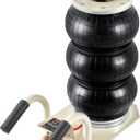 VEVOR Air Jack, 3 Ton/6600 lbs Triple Bag Air Jack, Airbag Jack with Six Steel Pipes, Lift up to 17.7 inch/450 mm, 3-5 s Fast Lifting Pneumatic Jack, with Short Handles for Car Repair