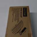 Sand Scoop for Metal Detecting, Heavy Duty Anodized Aluminum Metal Detector Beach Finds Scoop, Metal Detecting Tool Digging Sifting Shovel (Silver)