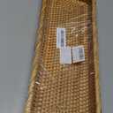 Rattan Bathroom Tray Countertop, Wicker Toilet Tank Basket, Decorative Bathroom Vanity Tray for Decor Coffee Table