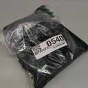 HAPPY&CC Men's Toupee Human Hair Mono Lace Thin Skin 10x8 inches Black Color Mixed 20% Grey Hair System Pieces