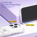 Halloween Phone Case for iPhone 14 Pro Max, Clear Cute Ghosts Pattern Cover, Anti-Yellowing Soft TPU, Slim Shockproof Phone Case for Girls Women Girly, Ghosts/White