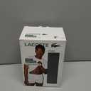 Lacoste Men's 100% Cotton Regular Fit Crew Neck Undershirt, 1-Pack (Black, XXL)