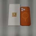 Miracase Magnetic for iPhone 17 Pro Max Case, Compatible with MagSafe, Integrated Silicone Camera Control Cover, 3.0mm Thicken Shockproof Drop Protection Phone Case for 17 ProMax, Orange