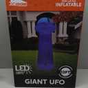 Joiedomi 12 FT Tall Halloween UFO Alien Inflatable Outdoor Decoration, Halloween Blow Ups UFO for Yard Decor with LEDs for Lawn Garden Outside Decoration