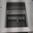 Basement Slider Window 32" x 14" Vinyl Basement Window, Featuring Double-Pane Insulated with Thermal Insulation Soundproof Glass, Removable Sliding Windows with Screen Windows