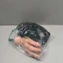 Halloween Black Braided Wig Accessories Include Pigtail Wig Creepy Hand, Necklace, and HeadbandGothic Halloween Cosplay for Women