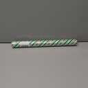 MAYPLUSS Christmas Diagonal Stripe Gift Wrapping Paper - 17 Inch X 33 Feet - Classic Green and Luxury Gold Foil Crafty Stripe Gift Wrap for Holiday Wedding, Birthday Party Showers and Scrapbooking