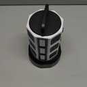 【10ft】 Power Strip Tower JACKYLED Surge Protector Electric Charging Station with 13A 12 Outlets 6 USB Ports Heavy Duty Extension Cord for Home Office Computer Nightstand Laptop Phone White Black