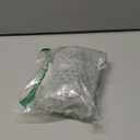 (30pcs) 1/4''x4 Concrete Screw Anchor Blue Flat Head for Anchoring to Masonry, Block or Brick Stucco