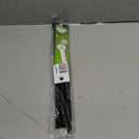 MOEROTER Tension Curtain Rod Adjustable 33 to 56 inch Small Spring Tension Curtain Rod No Drilling, Closet Rod for Windows, Door, Wardrobe, Black