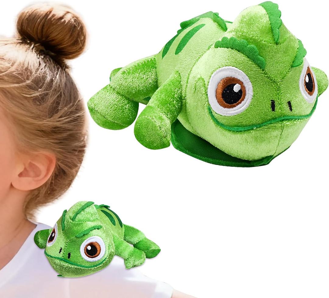 Lizard Plush Shoulder MagnetChameleon Stuffed Animal Cute Toys for Kids Boys Girls