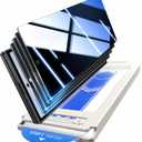 WSKEN 4 Pack Front Privacy Screen Protector for Samsung Galaxy Z Fold 7 - [24 Anti Spy] [Auto Dust Remove] [Zero Bubble] Top 9H+ Tempered Glass 12X Shatterproof Case Friendly,Easy Installation