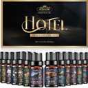 Hotel Diffuser Oils Set - 14Pcs Luxury Fragrance Oil Blend Hotel Scent Essential Oils Set for Diffuser, Soap & Candle Making