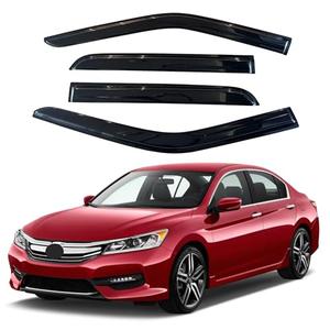 IG Window Visors Fit for 2008-2017 Honda Accord, Out-Channel Rain Guards Vent Wind Deflectors 4PC, Car Accessories for 08-17 Accord (Sedan Only)