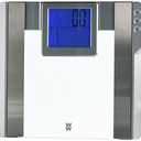 Weight Watchers Scales by Conair Scale for Body Weight, Digital Bathroom Scale with Body Fat and BMI in Large Display Clear