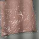 Fisoew Womens Long Sleeve Workout Tops Athletic Shirts Cropped Crossover Back Loose Running Gym Tee with Thumb Holes Pink