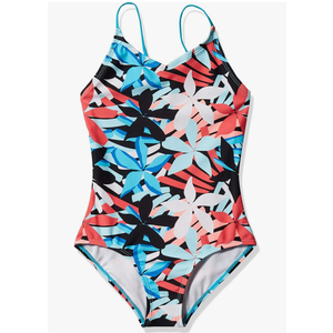 Kanu Surf Girls Daisy Beach Sport One Piece Swimsuit 6X