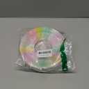 60Pcs 90's Party Paper Plates for Music Party Decorations 7In Retro CD Music Theme Dessert Plates Disposable Tableware Dinnerware Set for 1990s 2000s Throwback Birthday Baby Shower Party Supplies