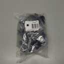 Insulators for Electric Fence Wire, U Post Extended Electric Fence Insulator, Black (25)