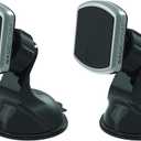 Scosche MPWD2PK-UB MagicMount Pro Magnetic Car Phone Holder - Strong Magnet Mount for iPhone and Android - Secure Mount for Car Window/Dash - Universal 360 Adjustable Mobile Cell Holder - 2-Pack