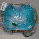 Silicone Air Fryer Liners Set OF 4, for 5-8QT Tray Baking Oven, 8.5 Reusable Square with Handles & Holes, Inserts, Accessories