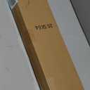 Cordless Vinyl Mini L Blinds 21" W x 64" H, 1" Slat White Horizontal Windows L Blind for Door, Shades, Camper, Light Filtering, Interiors, Arrive 1/2 Inch Narrower Indoor