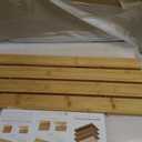 Wire Shelf Covers, Bamboo Wire Rack Covers (5PCS, 24" W x 16" D) Natural