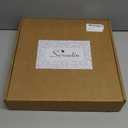 Serwalin 20pcs 4'' Big Orange Artificial Roses, Large Flower Head Silk Rose Velvet Real Touch, Fake Roses Long Stems Realistic Bouquet for Wedding, Table Centerpiece Home Decor