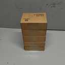 5 x Vitalizart Camel Velvet Ribbon Set 3/8"" x 15 Yd Wooden Spool Fabric Trim 3 Rolls * 5 Yd for Christmas Wreath Decoration Handmade Craft Ornaments Gift Wrapping & Bow Making