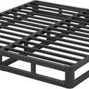 5 in High Heavy Duty Platform Bed Frame King Size, King Size Bed Frame No Box Spring Needed, Sturdy Steel Support Mattress Foundation, Easy Assembly, Noise Free
