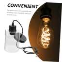 Healifty Vintage Mason Can Style Ceiling Lamp Creative Hanging Light Fixture for Dining Room Kitchen Bar Design for Home Decor