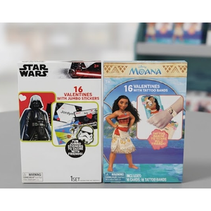 Star Wars and Moana Jumbo Stickers