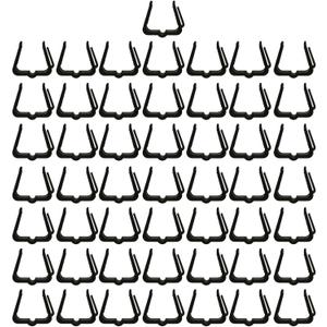 50Pieces Effective Fascia Board and Deck Banister Clip for Holiday Light Hanging Multifunctional and Sturdy Designs Multipurpose Light Clip
