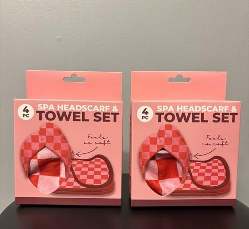 Spa Headscarf Towel Set 2 Pack