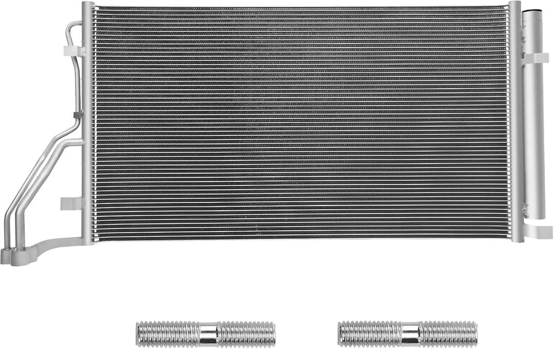 Air Conditioning A/C Condenser Compatible with Hyundai Sonata 11-14 Azera Kia Cadenza Optima # 3888, 976063S161, HY3030143, 976063R001